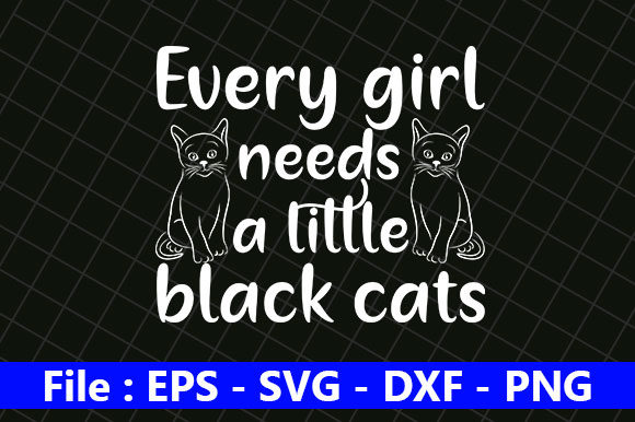 Cat Design, Every Needs a Little Black