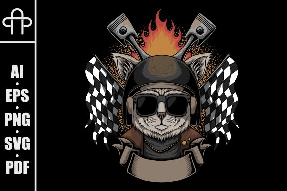 Cat Helmet Motorcycle Design