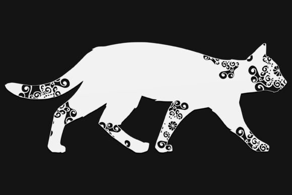 Cat Kitten Mandala
