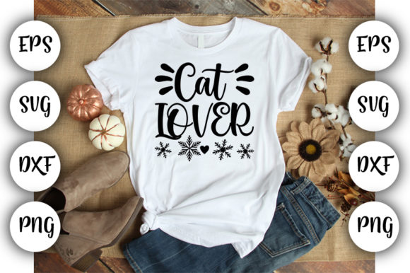 Cat Lover Embroidery Design